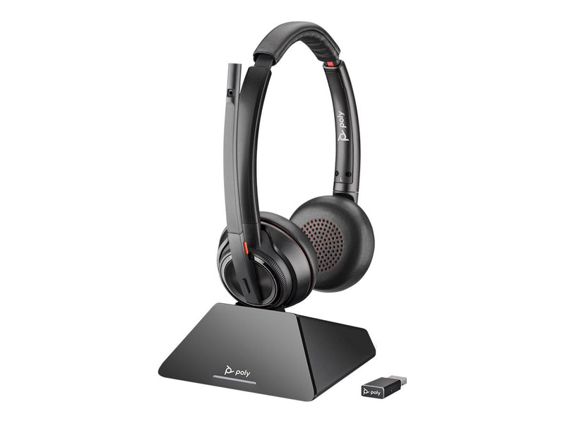HP Savi 8220 UC Headset – Kabellos, für PC und Telefon