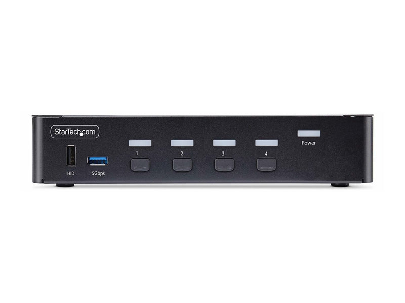 StarTech KVM-Switch – 4 Ports, 8K Display-Unterstützung