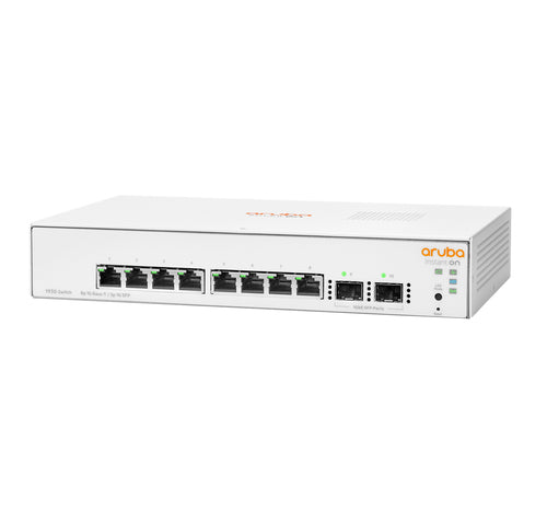 HP Enterprise Switch – 10 Anschlüsse, sicheres Netzwerk