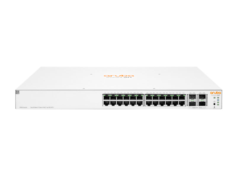 HPE Aruba Netzwerk-Switch – 24 Ports, Power over Ethernet