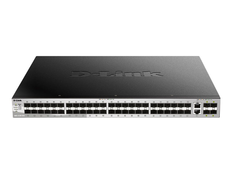 D-Link Gigabit Switch – 54 Anschlüsse, stapelbar