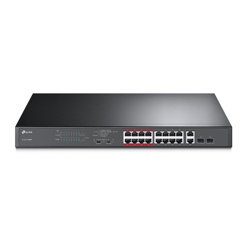 TP-Link 16-Port Switch – PoE+ für einfache Videoüberwachung