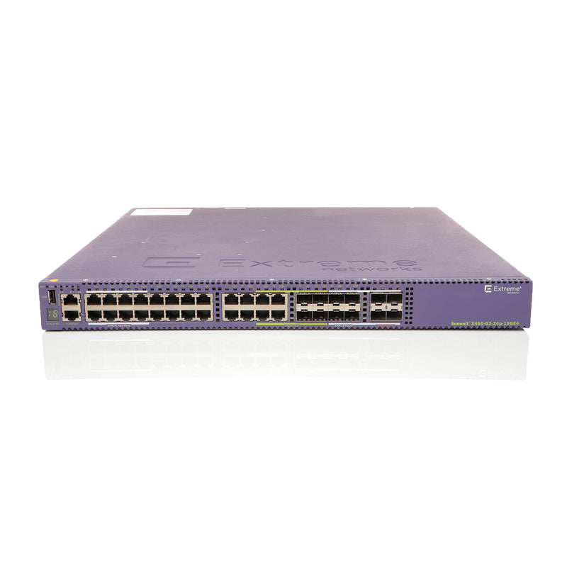 Extreme Networks Switch – 24 Ports, PoE+ für Rack-Montage