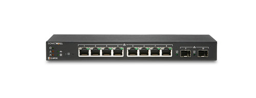 SonicWall Netzwerk-Switch – 10 Anschlüsse, einfache Verwaltung