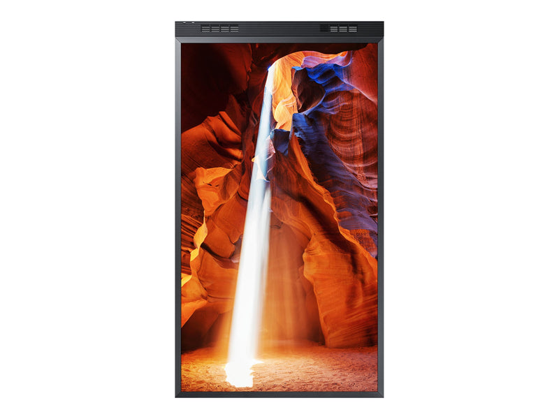 Samsung 55" Dual-Display – Helle Bilder, für Schaufenster geeignet