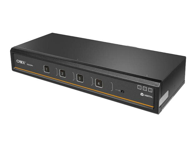 Vertiv KVM-Switch – 4 Ports, sicheres Arbeiten mit Dual Display