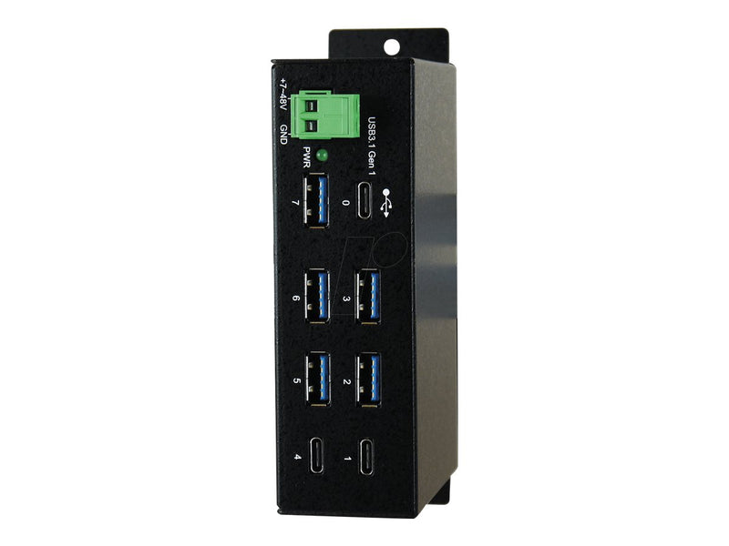 Exsys USB 3.0 Hub – 7 Anschlüsse, Überspannungsschutz