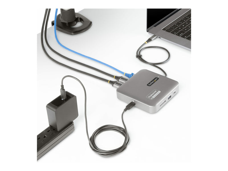 StarTech USB-C Adapter – Dual 4K HDMI, 100W Stromversorgung
