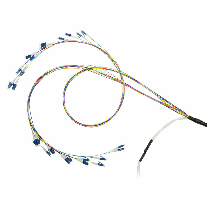 Advanced Cable Technology Glasfaserkabel – 140 m, 24 Fasern, LC-Stecker