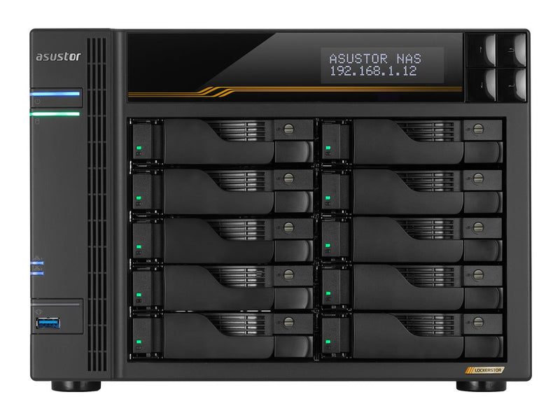 Asustor NAS-Speicher – 10 Einschübe, ideal für Datensicherung