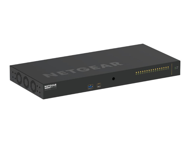Netgear Managed Switch – 16x 10G Ports, Anpassbar für Audio/Video