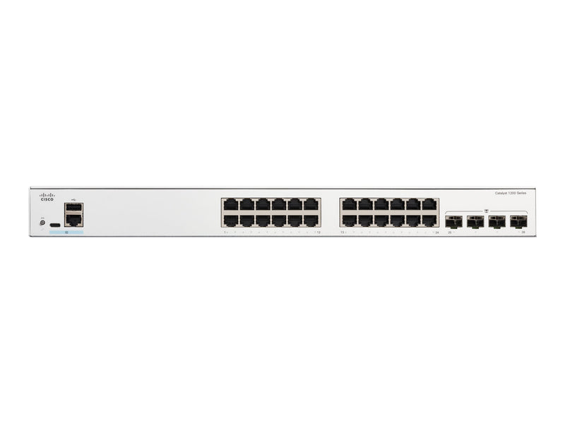 Cisco Netzwerk-Switch – 24 Anschlüsse, Gigabit Ethernet