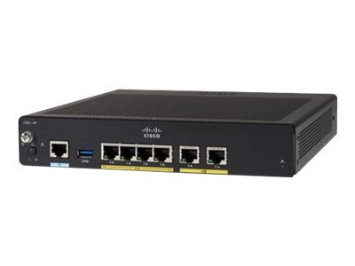 Cisco Router – 2 schnelle WAN- und 4 LAN-Anschlüsse