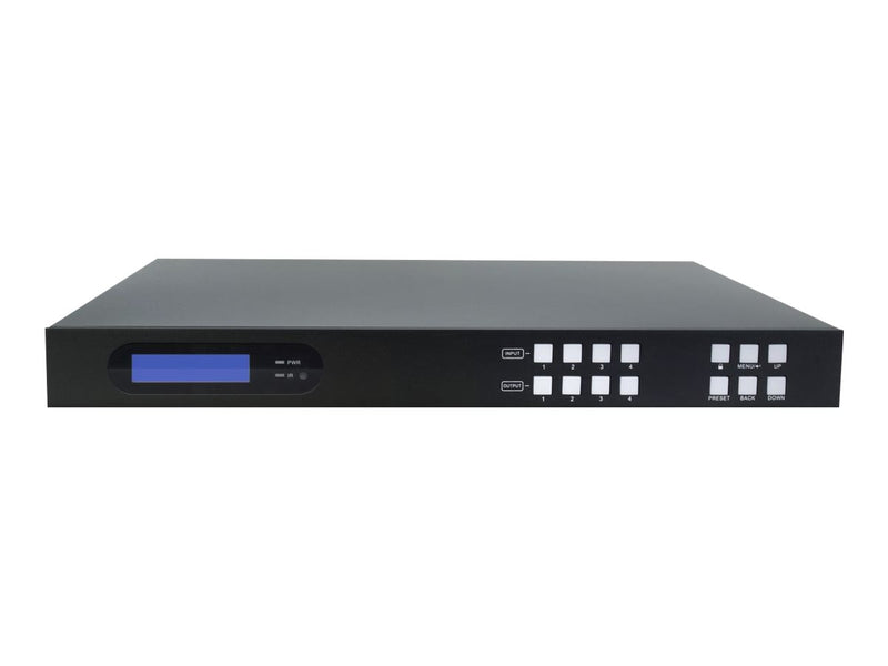 VIVOLINK HDMI Matrix Switcher – 4K Unterstützung, Audio Disembedder