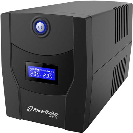Bluewalker USV-System – 2,2 kVA Leistung, 4 Ausgänge