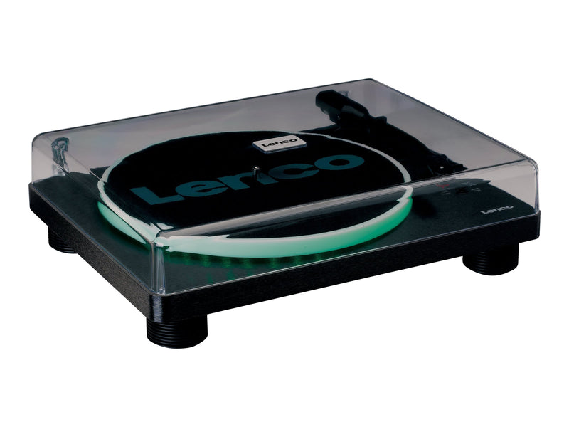 LENCO Plattenspieler – LED-Beleuchtung, MP3-Aufnahme