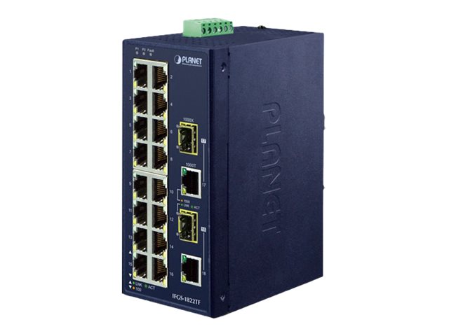Planet Technology Netzwerk-Switch – 16 Ports für zuverlässige Verbindungen