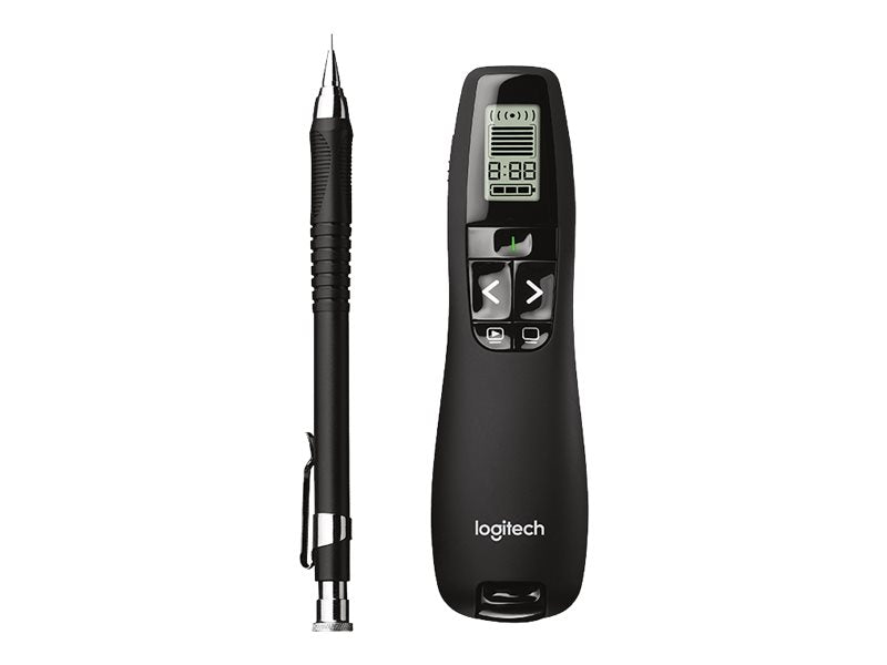 Logitech R800 Pro Presenter – 30 m Reichweite, einfach zu bedienen