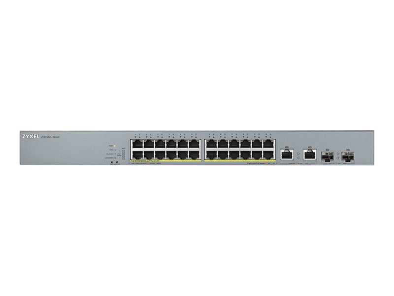 Zyxel Netzwerk-Switch – 24 Anschlüsse, PoE+ für Überwachung