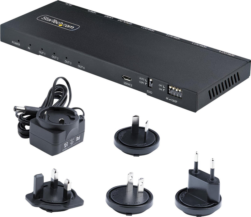 StarTech HDMI-Splitter – 4K Video auf 4 Bildschirme