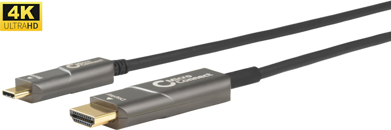 Microconnect Adapterkabel – USB-C zu HDMI, 10 m, 4K Unterstützung