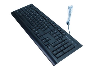 MediaRange Standard-Tastatur – Spritzwassergeschützt, USB-Anschluss