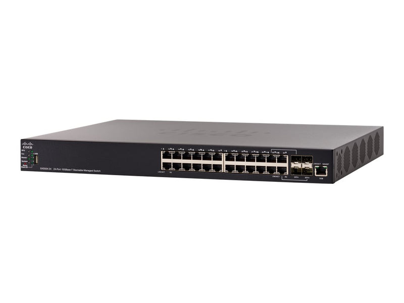 Cisco Managed Switch – 24 Ports, 10 Gigabit Ethernet