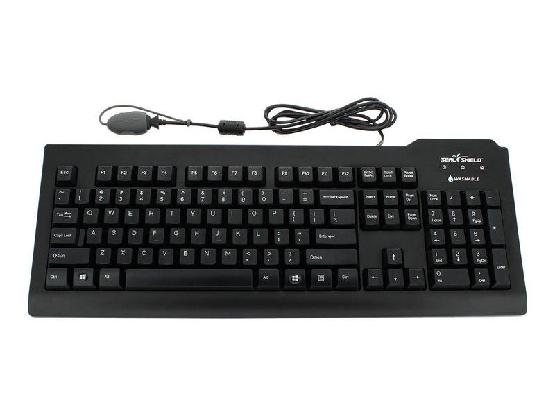 SEAL SHIELD USB-Tastatur – Wasserdicht und Antimikrobiell