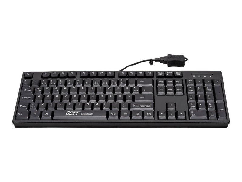 GETT USB-Tastatur – Wasserdicht, antimikrobiell