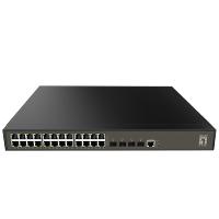LevelOne Gigabit-Switch – 28 Anschlüsse, Rack-montierbar