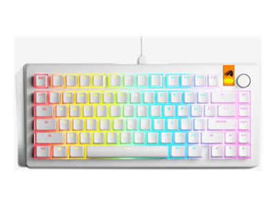 GLORIOUS Gaming-Tastatur – 75 %, RGB-Beleuchtung, USB