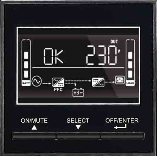 Tecnoware USV EVO DSP PLUS – 3,6 kVA, 9 AC-Ausgänge