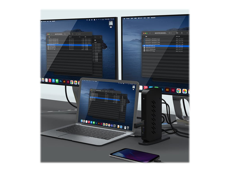 Raidsonic Dockingstation – 4K-Unterstützung, USB-C-Anschluss