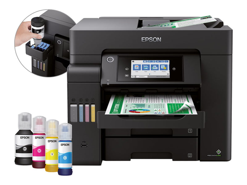 Epson EcoTank Multifunktionsdrucker – Farbdruck, WLAN-fähig