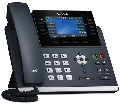 Yealink VoIP-Telefon – Farbdisplay, Freisprecheinrichtung
