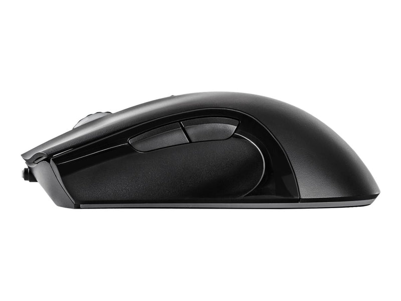QPAD Gaming-Maus – Ergonomisch, 12.000 dpi, RGB-Beleuchtung