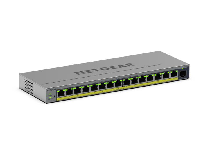 Netgear 16-Port Gigabit Switch – PoE+ für einfache Netzwerke