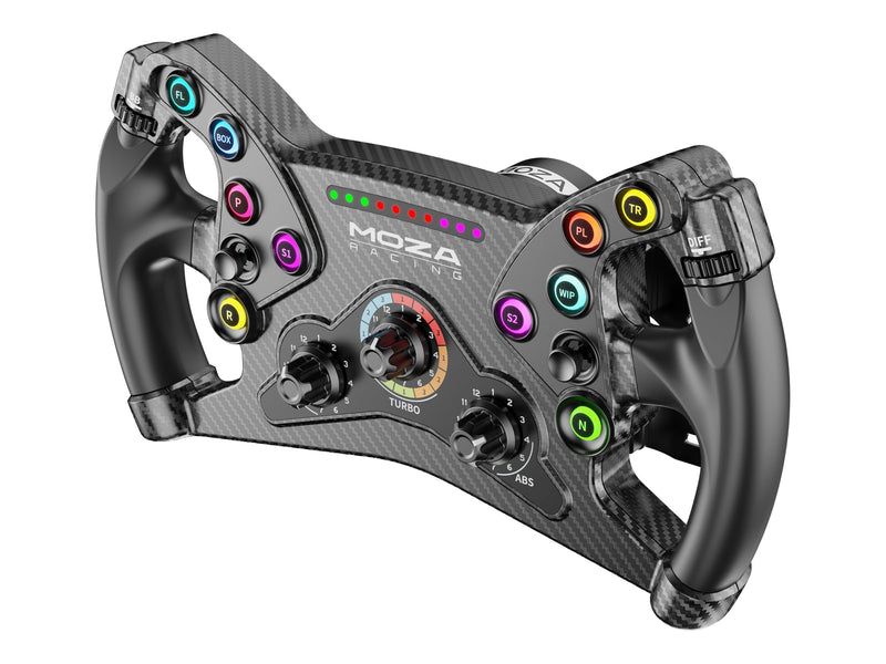 MOZA RACING GT-Lenkrad – Kabellos, 10 Tasten