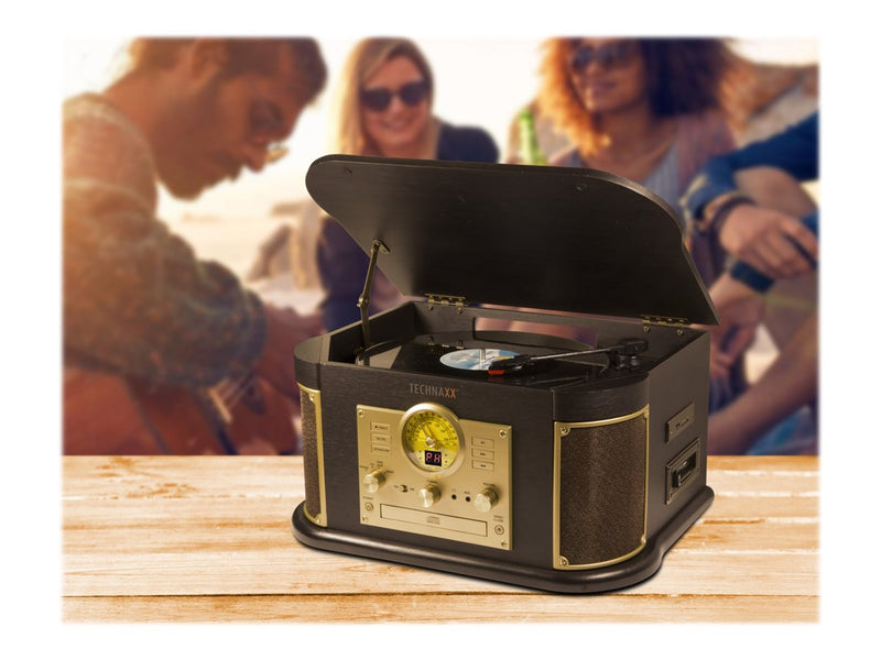 TECHNAXX Audiosystem – CD-Player, Plattenspieler, Bluetooth