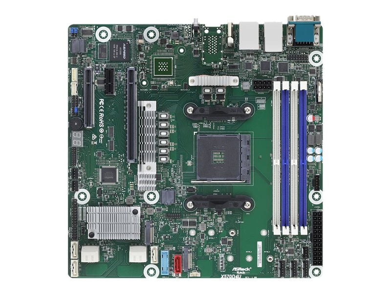 ASRock Server-Motherboard – AMD X570, 128 GB RAM Unterstützung