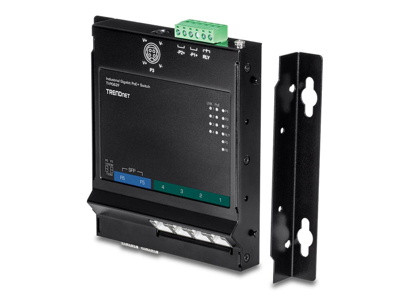 TRENDnet 6-Port Gigabit Switch – Robuster Netzwerkknoten für PoE+
