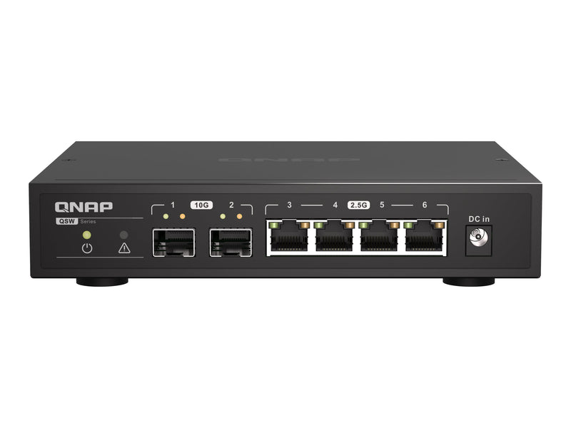 QNAP Netzwerk-Switch – 10GbE & 2,5GbE Anschlüsse, leise