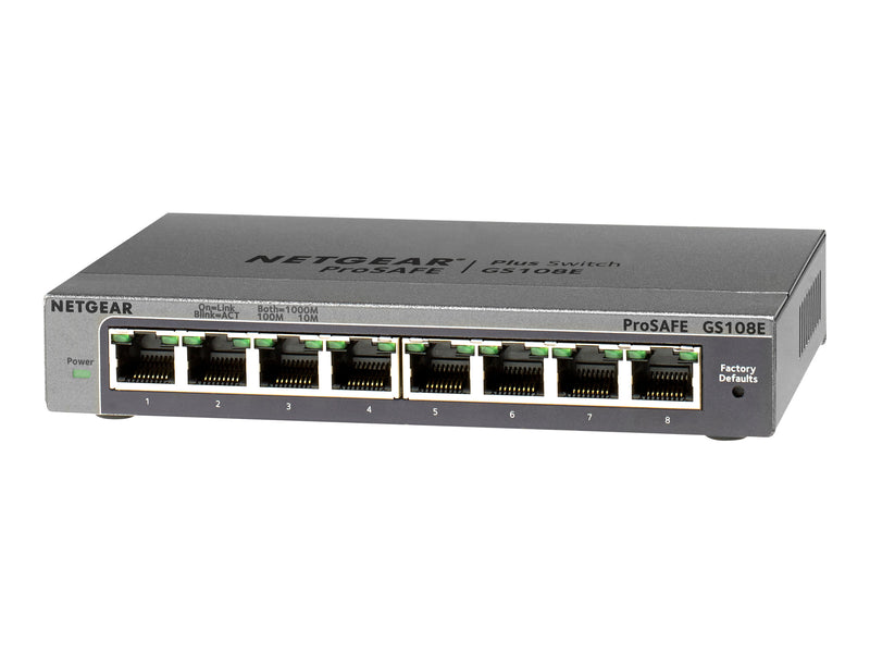 Netgear 8-Port Gigabit Switch – Einfaches Netzwerkmanagement