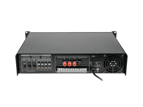 Omnitronic Mischverstärker – 120 W pro Kanal, USB-Anschluss