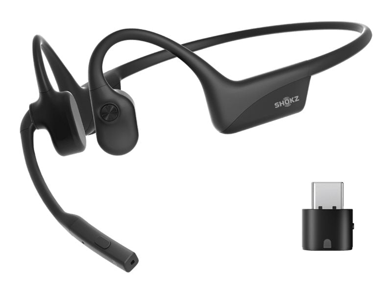 Shokz OpenComm2 Headset – Kabellos, offenes Hören