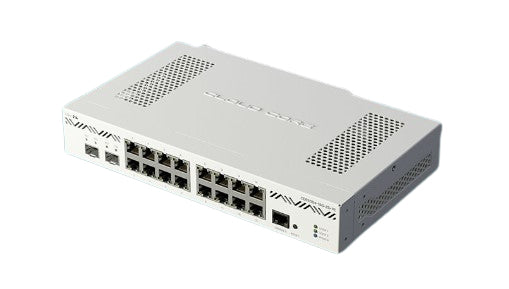 Mikrotik Router – 16 Ports, leise & leistungsstark