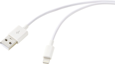 Conrad Renkforce USB-Kabel – 3 m, USB-A zu Lightning