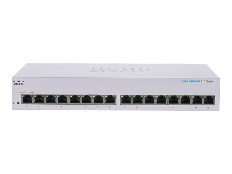 Cisco Netzwerk-Switch – 16 Anschlüsse, einfache Installation
