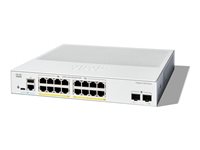 Cisco Netzwerk-Switch – 16 Ports, PoE+ für kleine Unternehmen