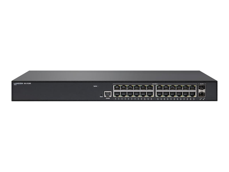 Lancom Netzwerk-Switch – 24 Anschlüsse, 2 schnelle Uplinks